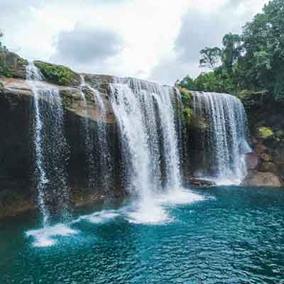 Krangshuri Falls in Jowai