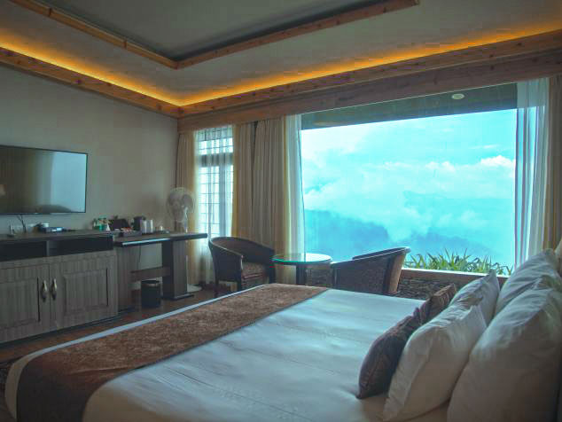 Executive Suite room at the Jiva Resort in Cherrapunji